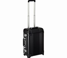 Geo Aluminium 20 Inch Upright 2W Carry-On Black - now 40% off